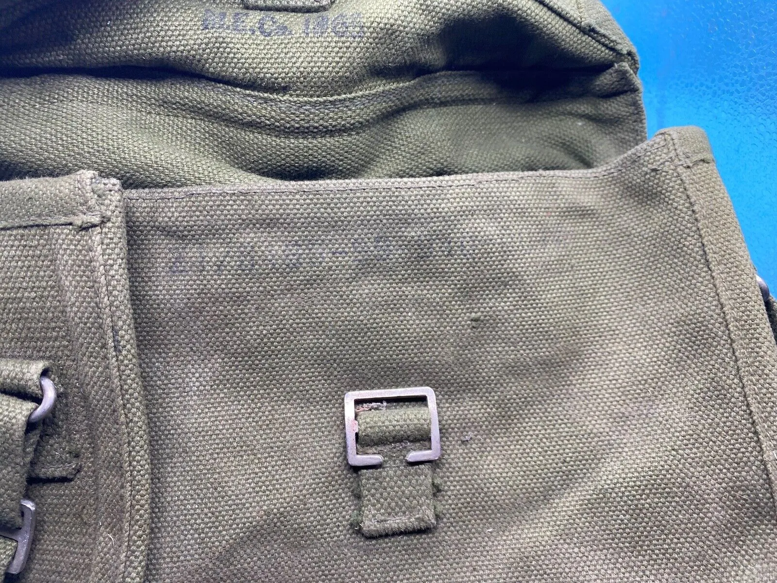 Original 37 Pattern British Army Signals Satchel - Post WW2