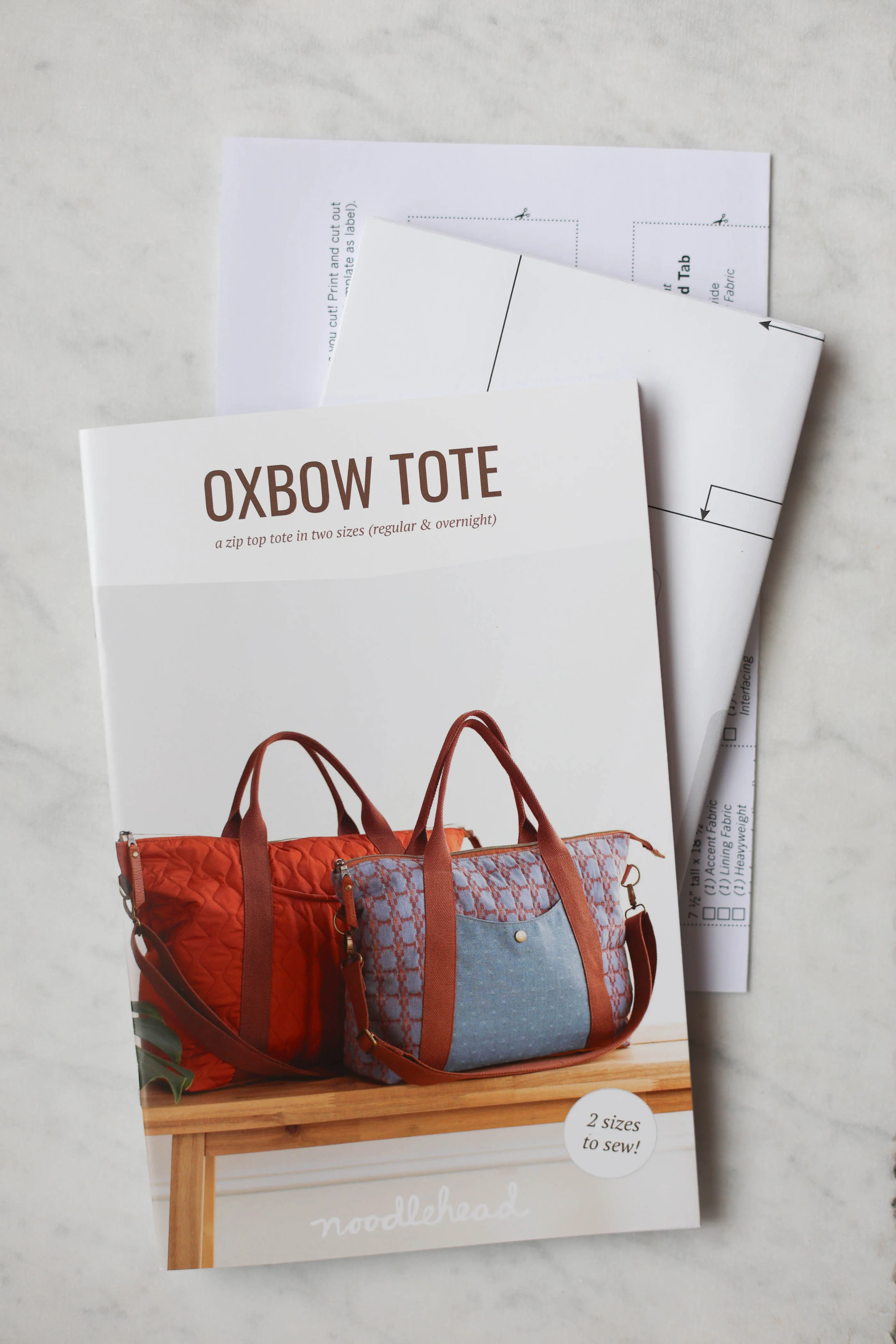 Oxbow Tote Pattern