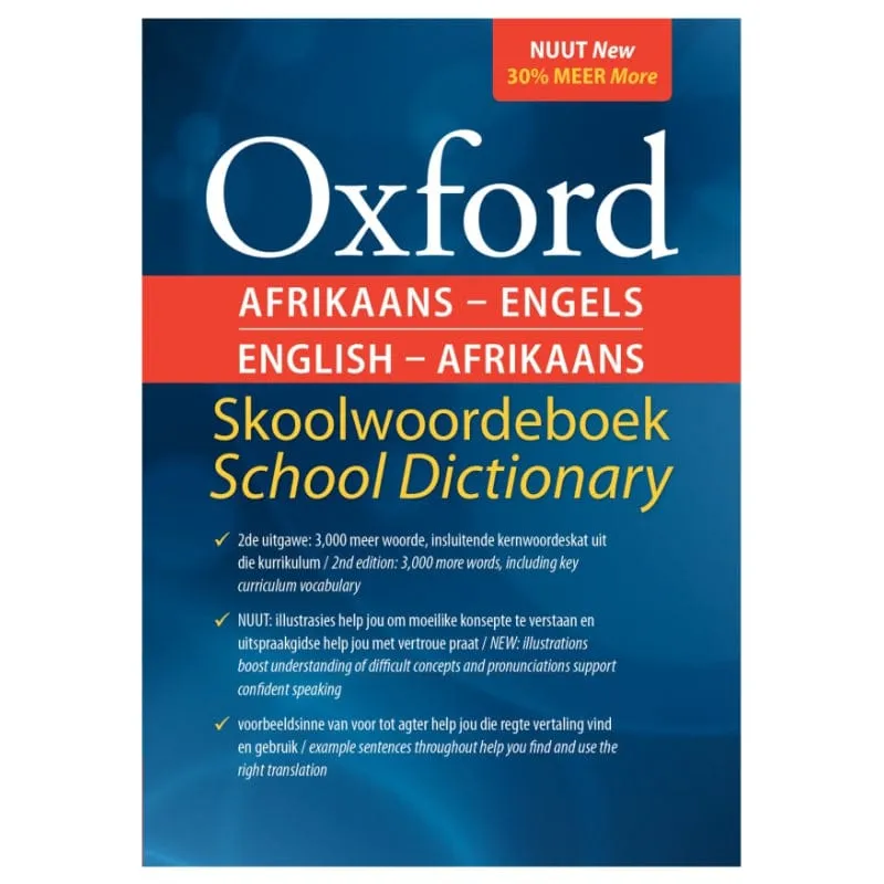 Oxford Afrikaans/English School Dictionary