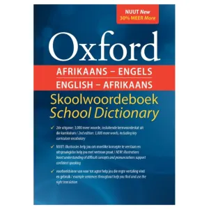 Oxford Afrikaans/English School Dictionary