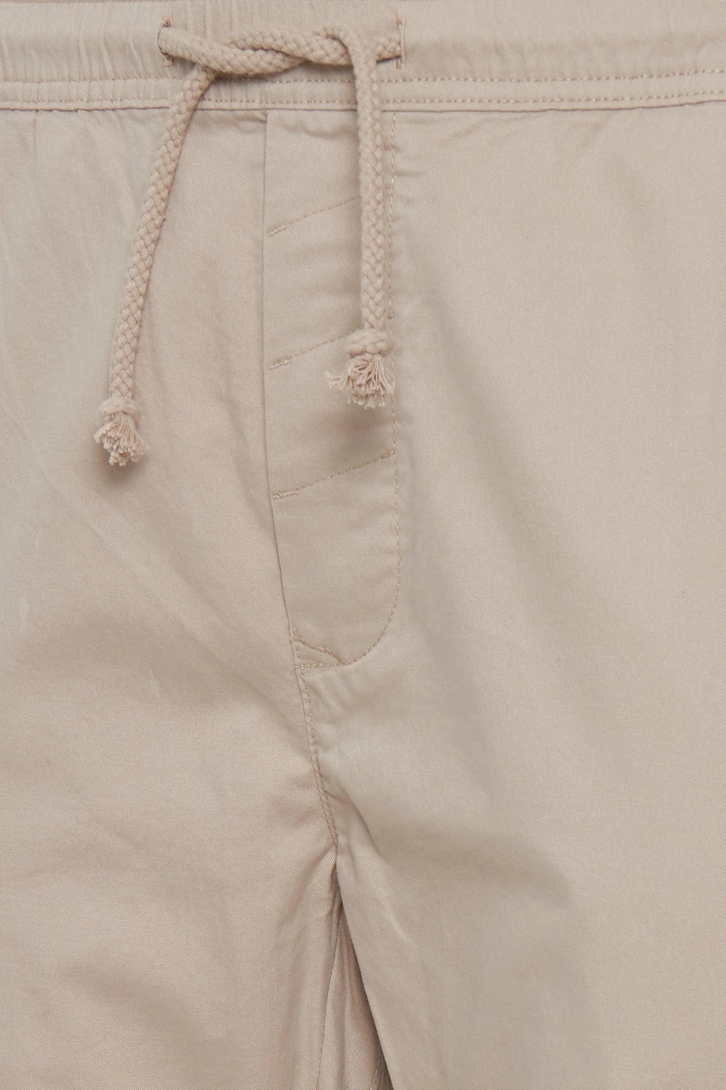 Pantalones Slim-Truc Cuff Simple Taupe