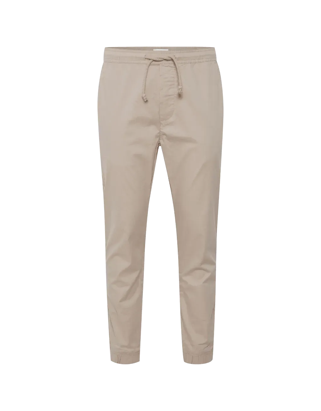 Pantalones Slim-Truc Cuff Simple Taupe
