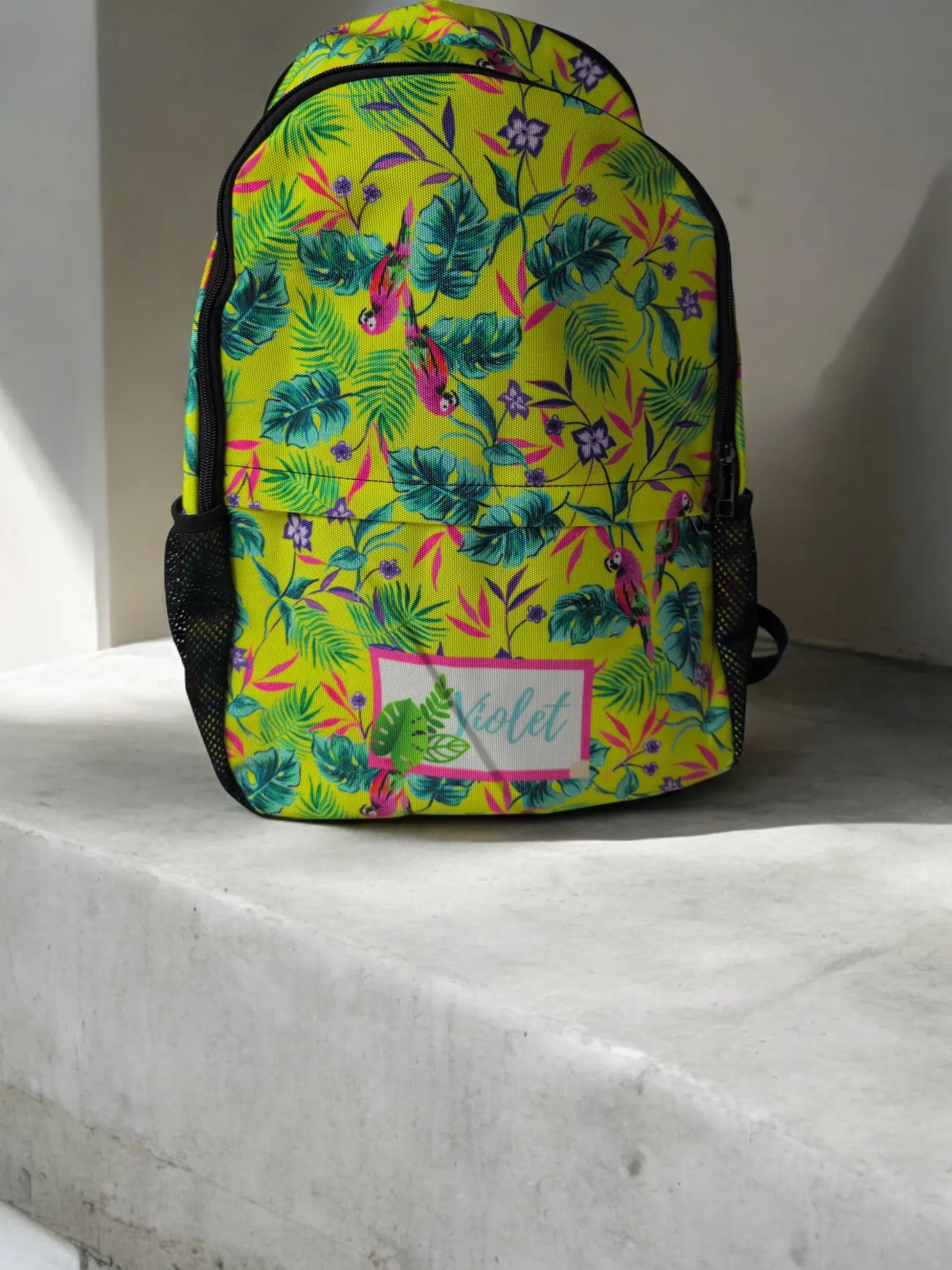 Personalised School Bag - Custom Design with Unique Patterns