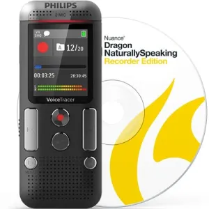 Philips Digital Voice Recorder DVT2710 with Dragon Software