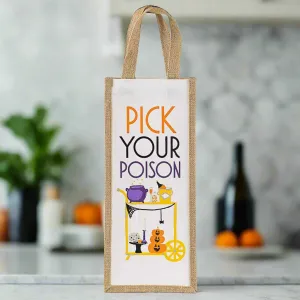 'Pick Your Poison' Wine Bag