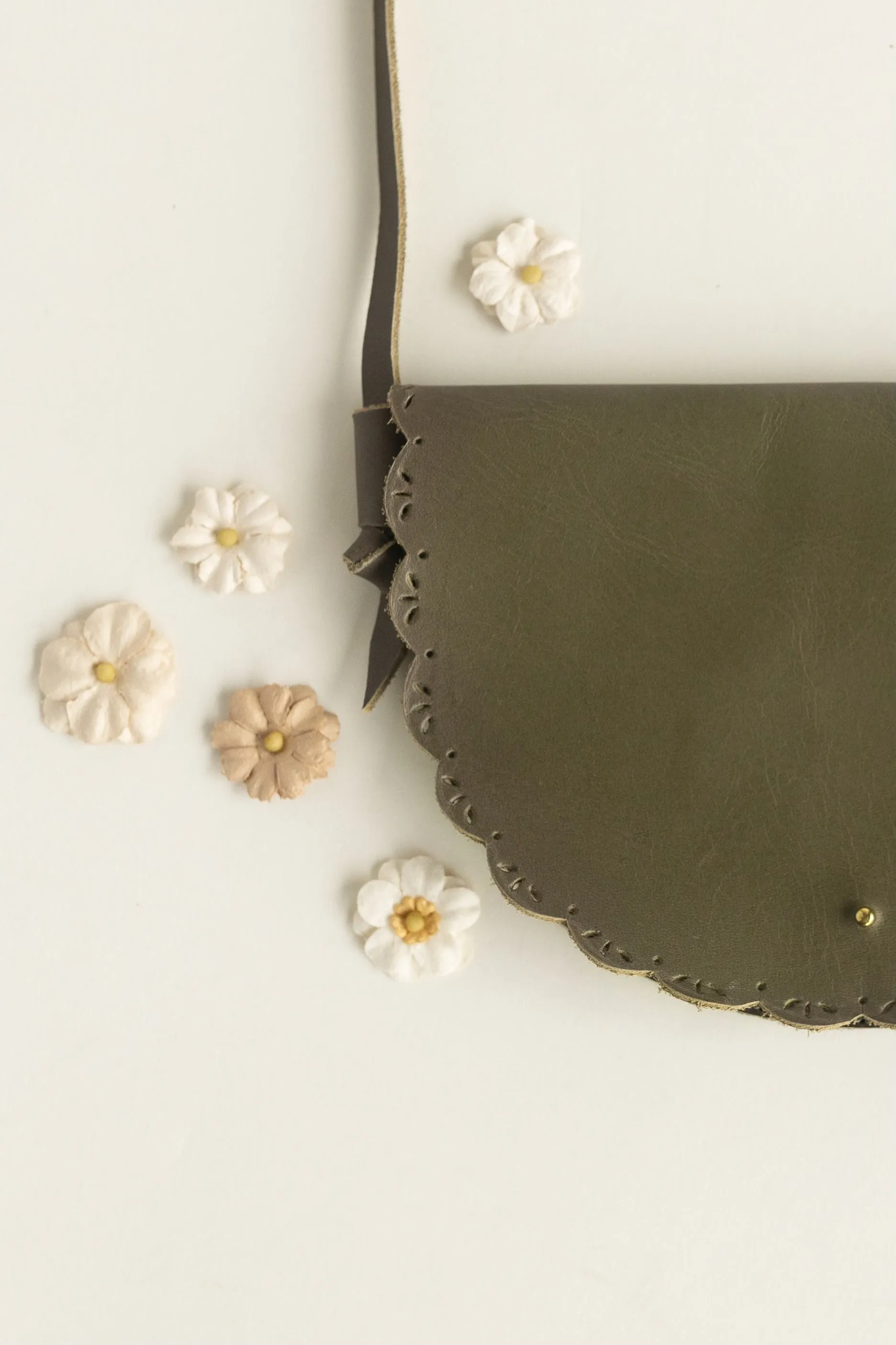 Pine Green Satchel