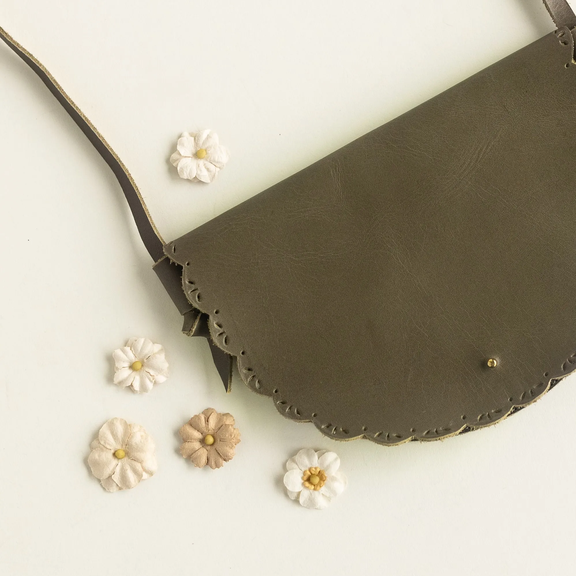 Pine Green Satchel
