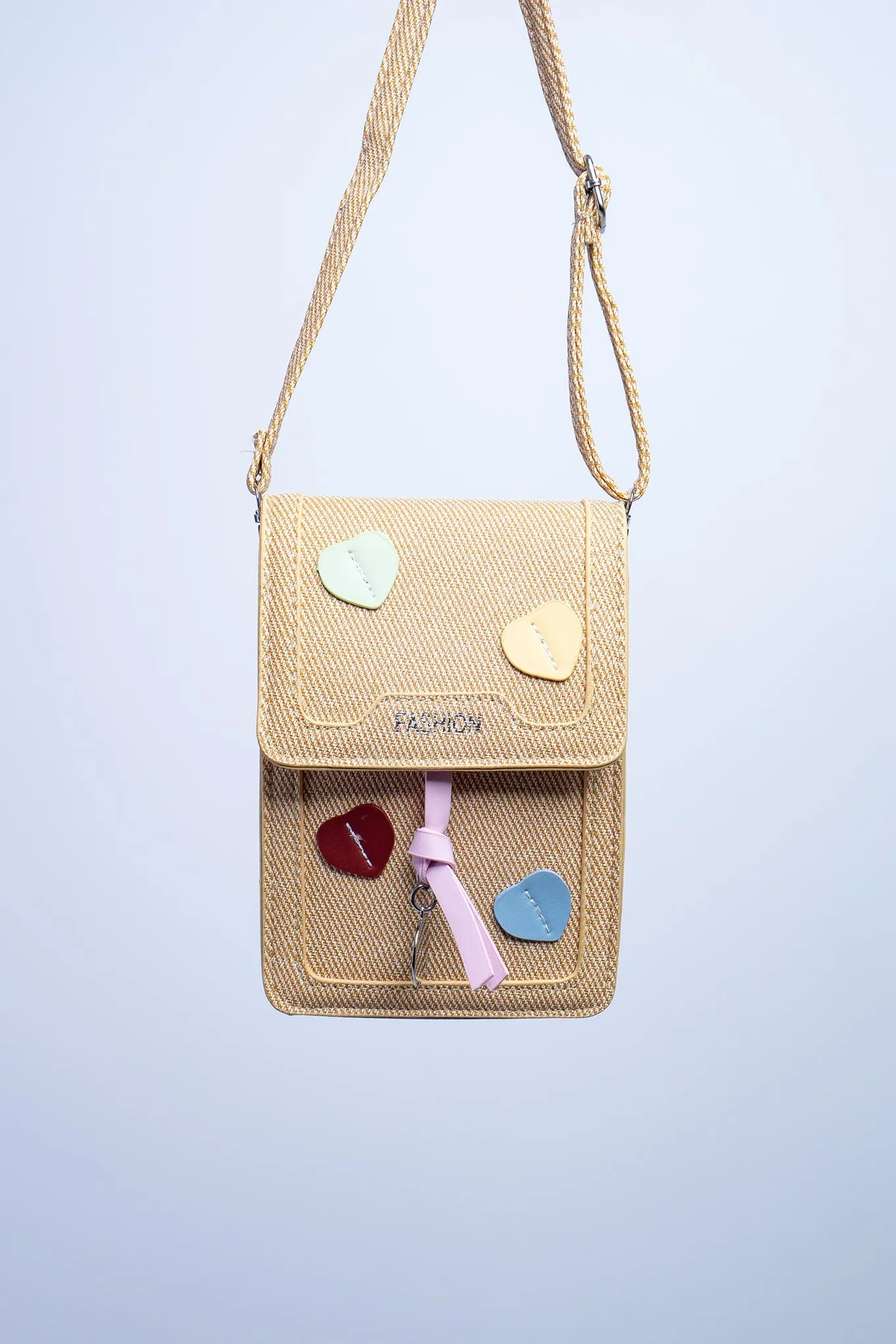 Pink Fashion Hearts Bag