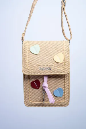 Pink Fashion Hearts Bag