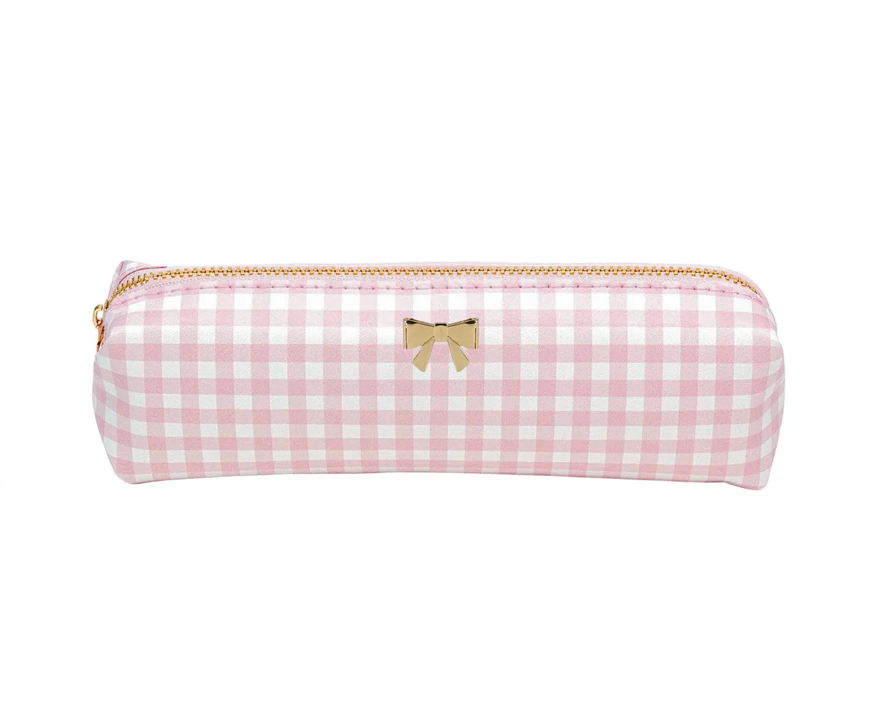 PINK GINGHAM BOW CASE