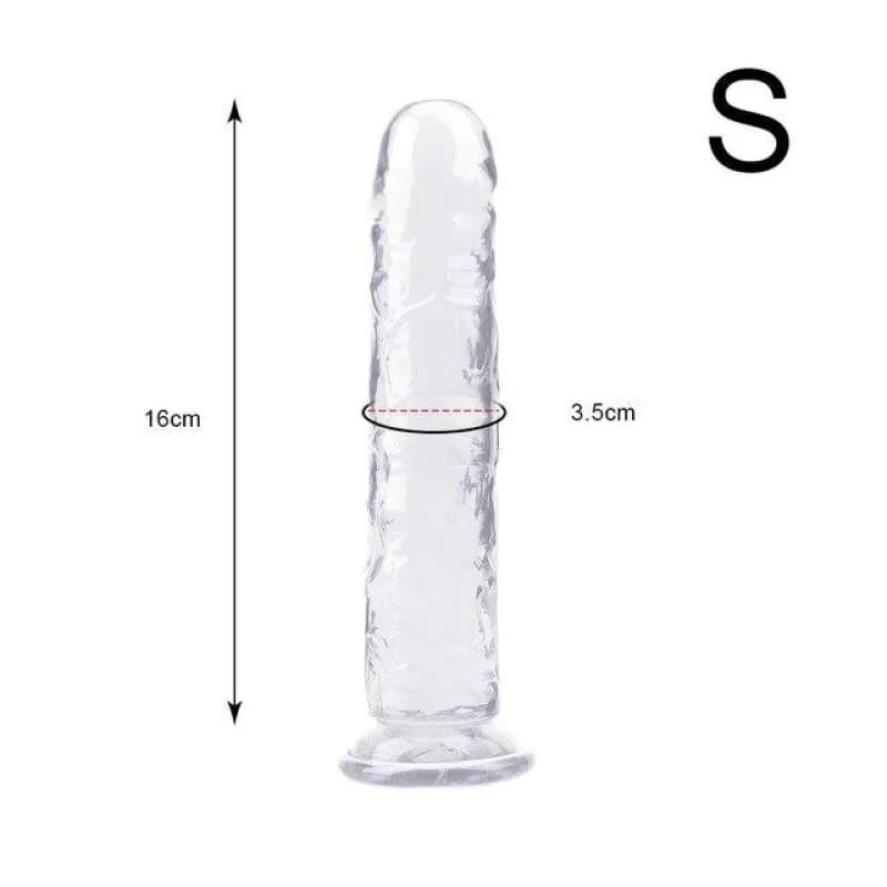 Plug Anal Silicone simple transparent S