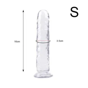 Plug Anal Silicone simple transparent S