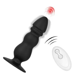 Plug anal vibrant simple Noir