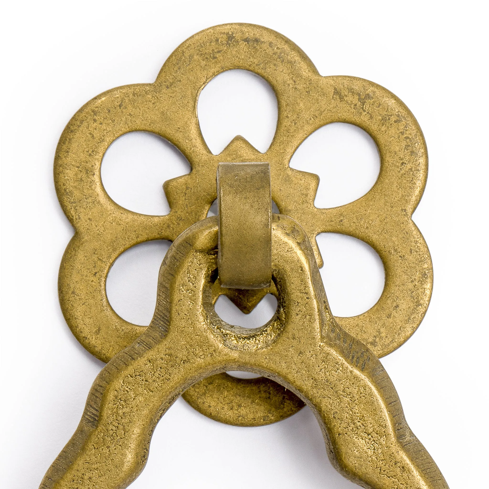 Plum Flower Pulls - 1.9" - Set of 2