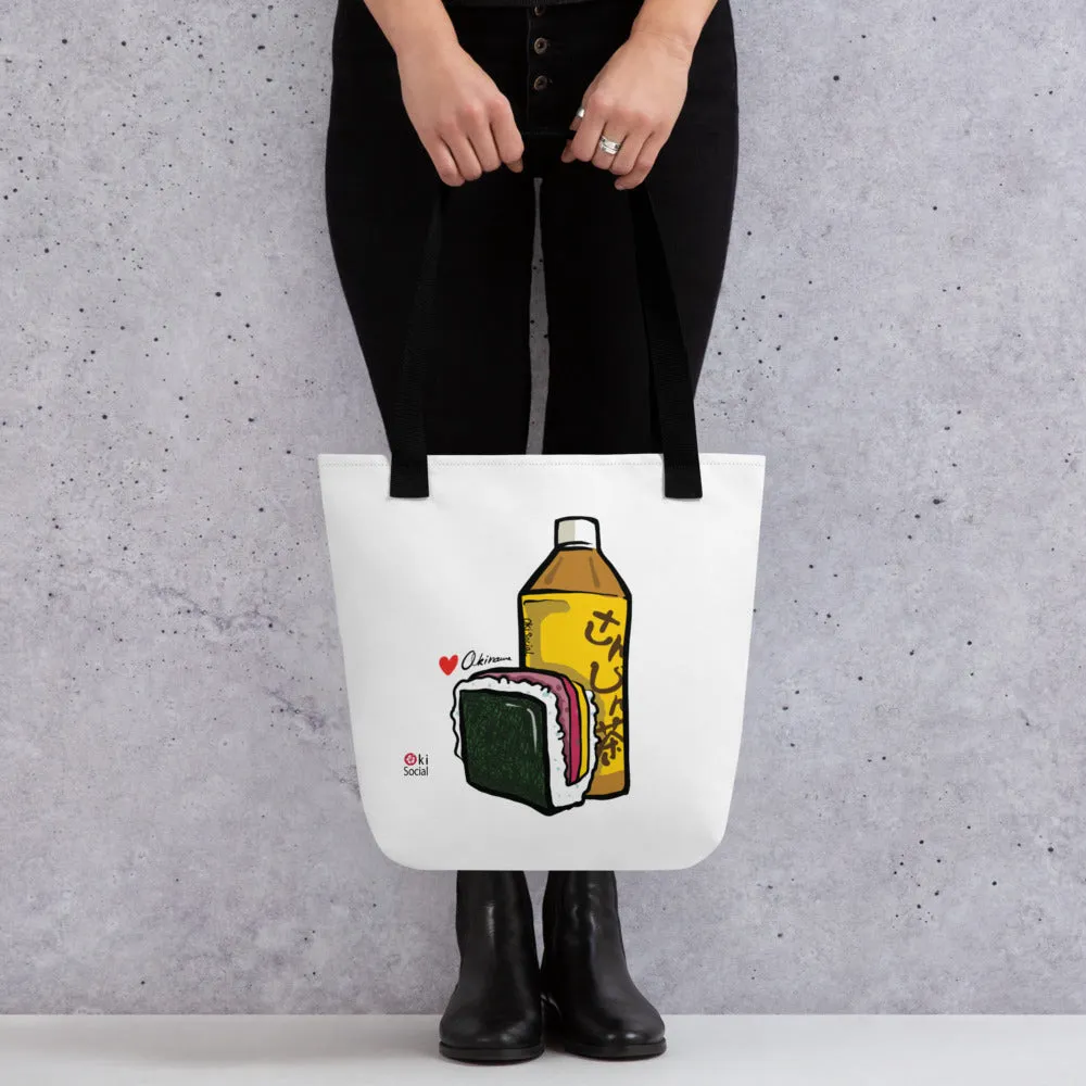 Pork Tamago Large Tote Bag