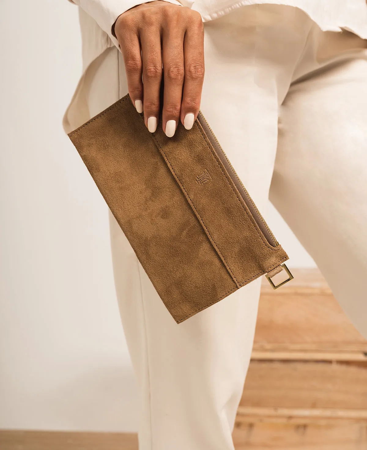 POUCH SMALL TAN