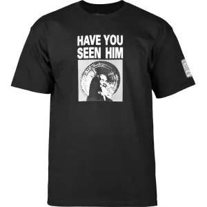 Powell Peralta Have You Seen Him Tee Black