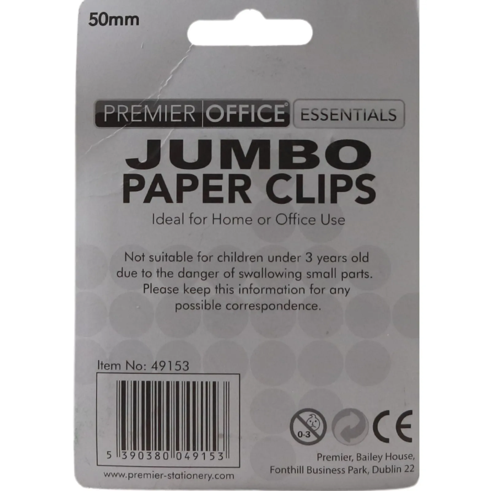 Premier Office - 80 x 50mm Jumbo Paper Clips