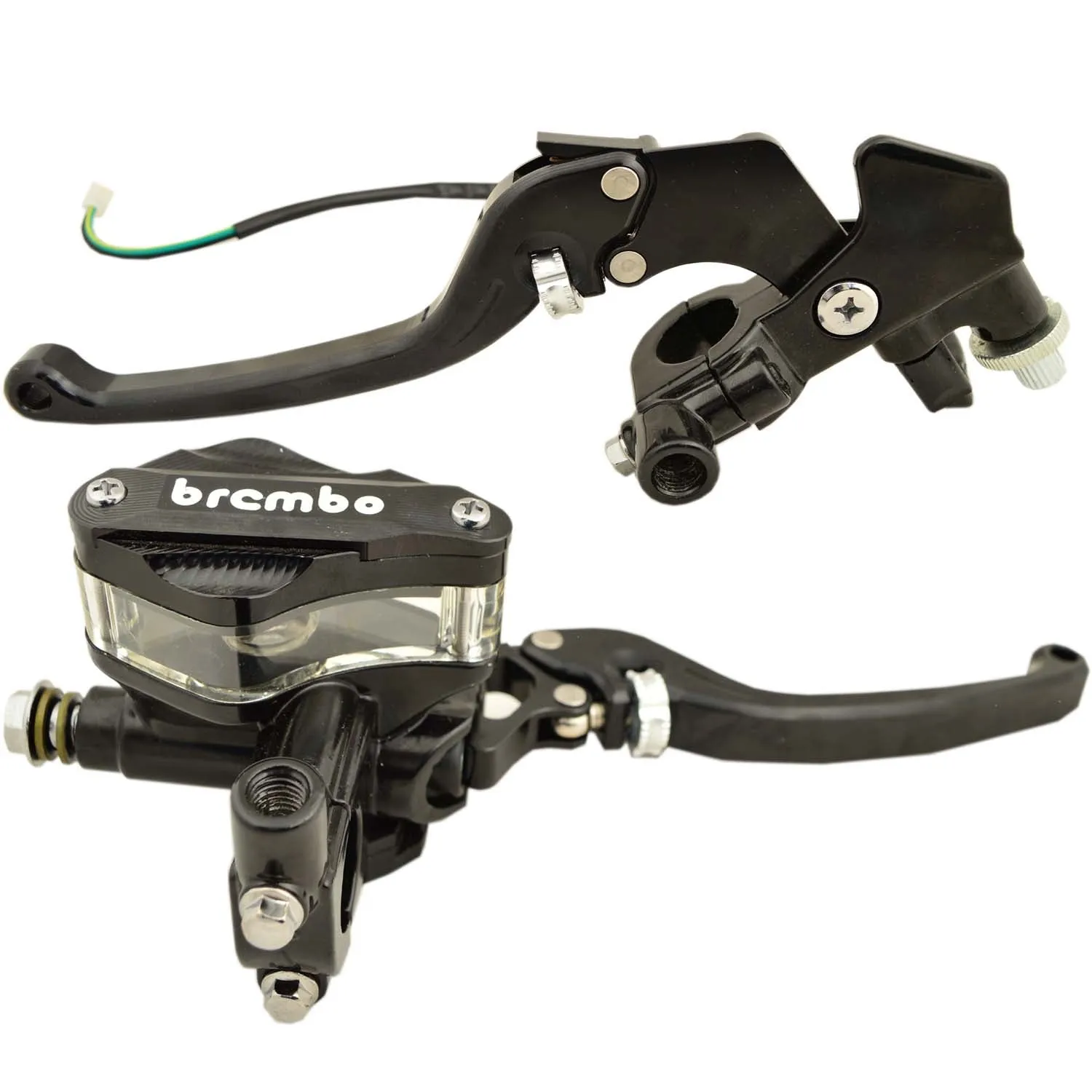 Premium Universal CNC Motorcycle Brake Clutch Lever Master Cylinder Pump