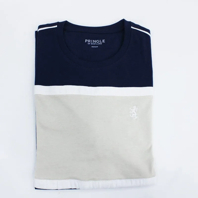 Pringle T Shirt Navy MTOP1041