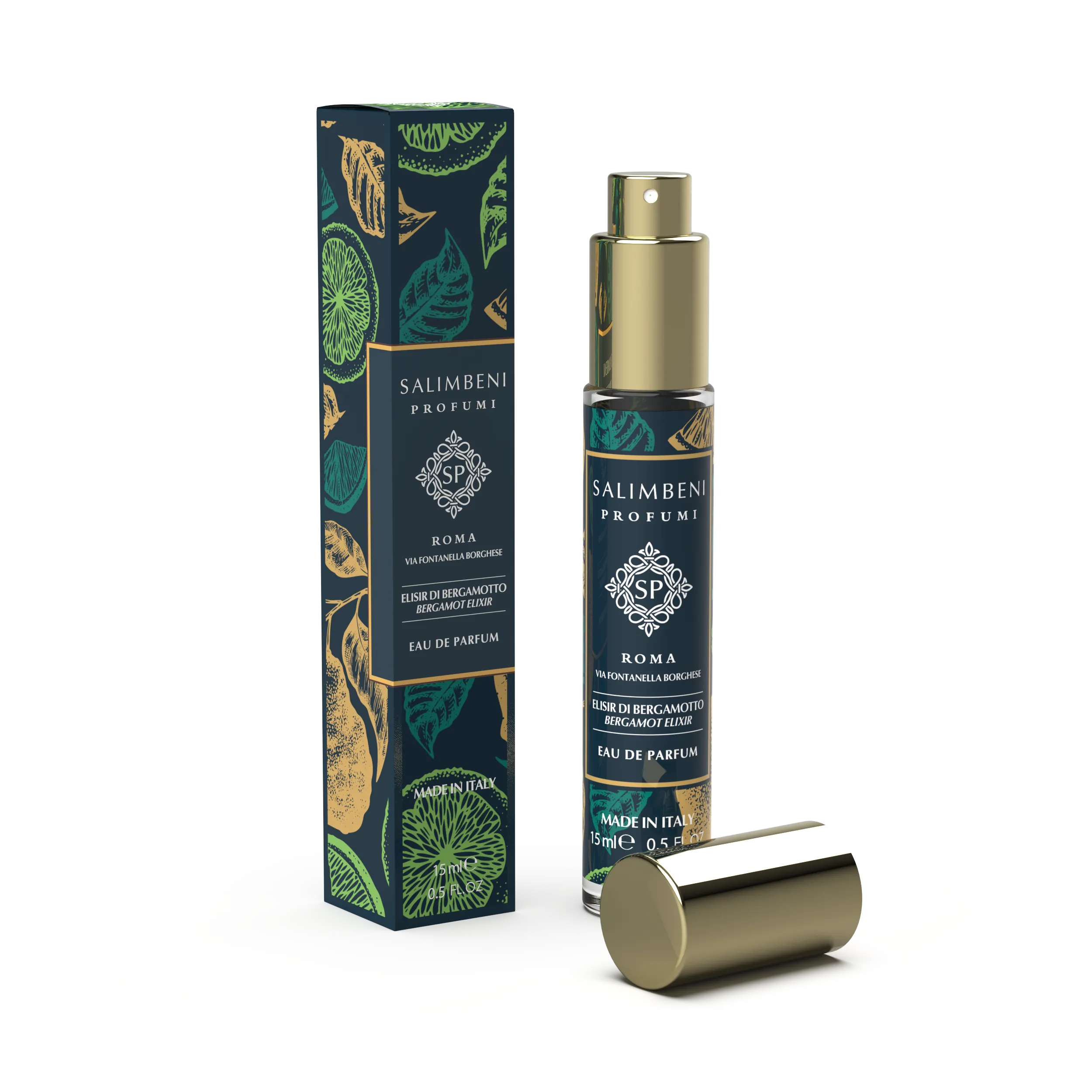 Profumo da viaggio: Eau de Parfum 15 ml - Elisir di Bergamotto