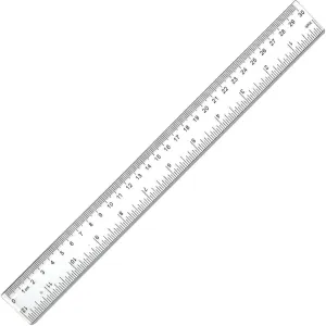 PSD Ruler Clear 30cm