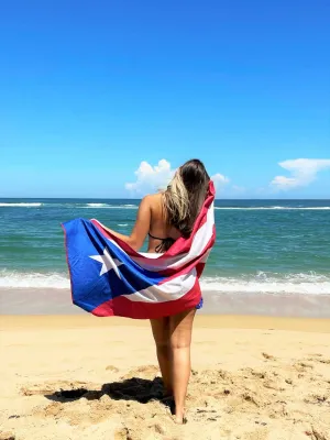 PUERTO RICO TOWEL TOTE