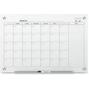 Quartet Infinity™ Glass Magnetic Calendar Board