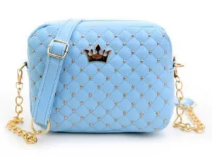 Quilted Crown Crossbody