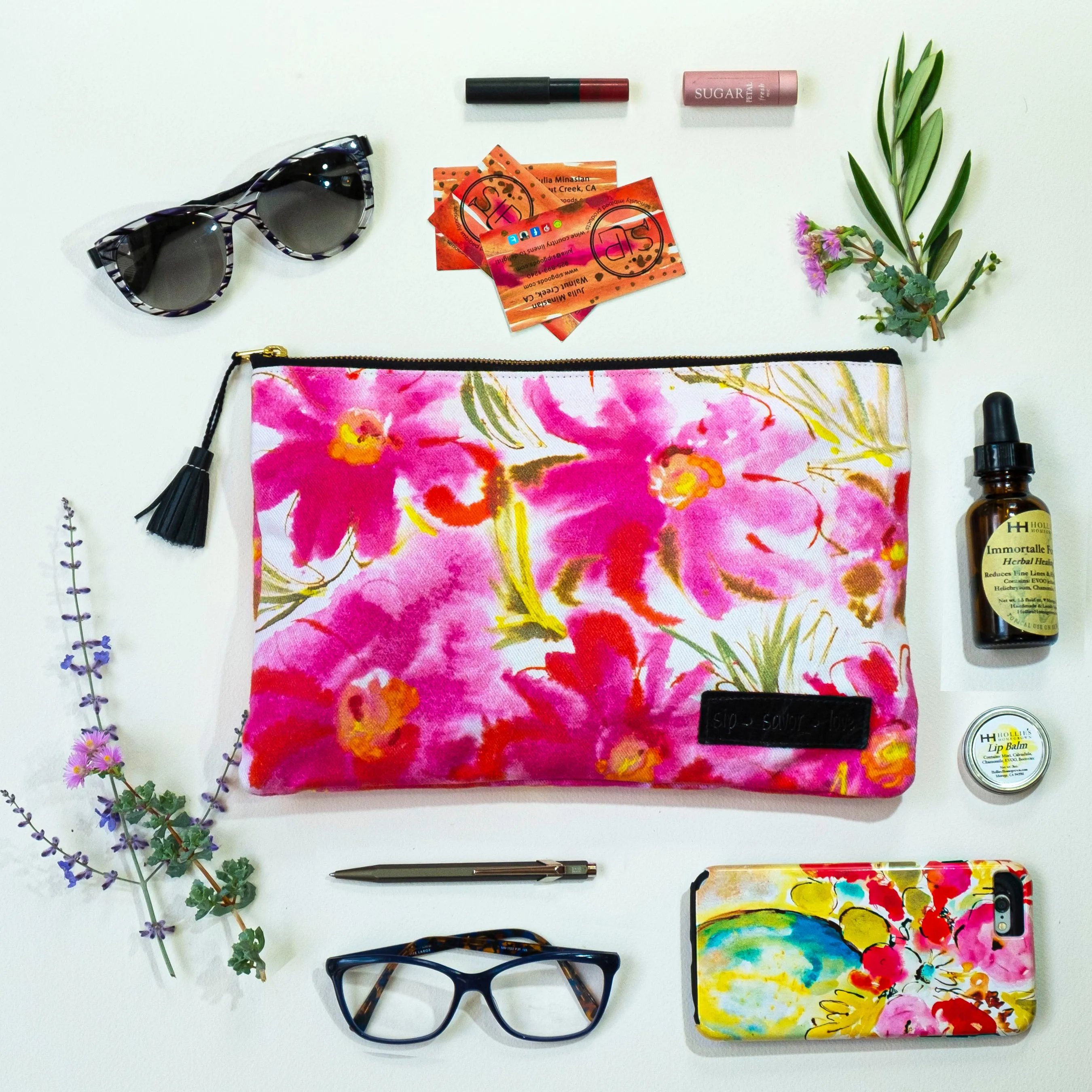 "Expressions" Clutch Bag