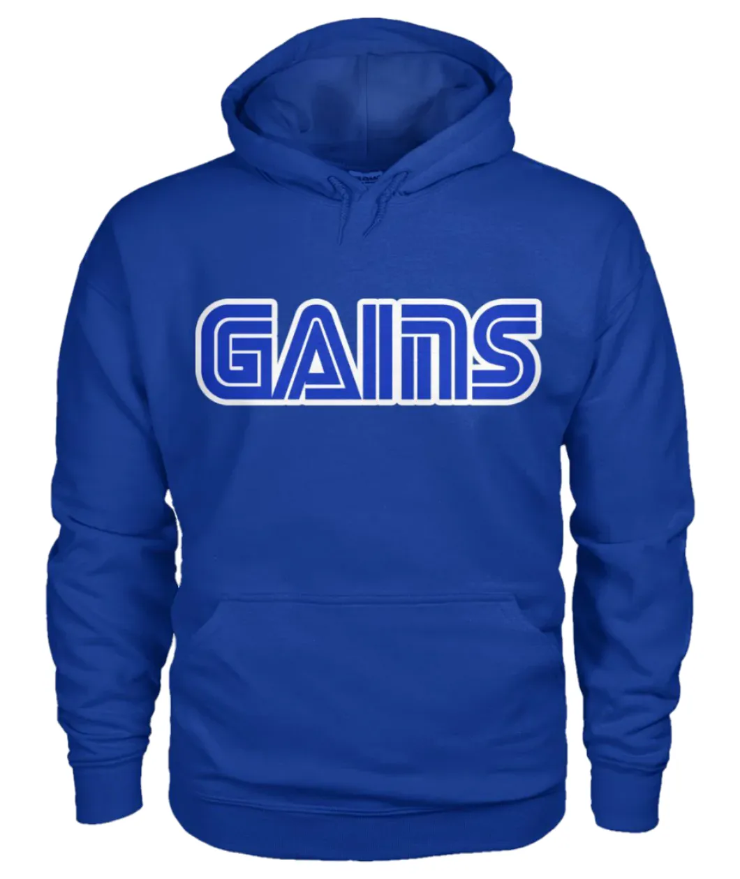 "GAINS" Pullover Hoodie