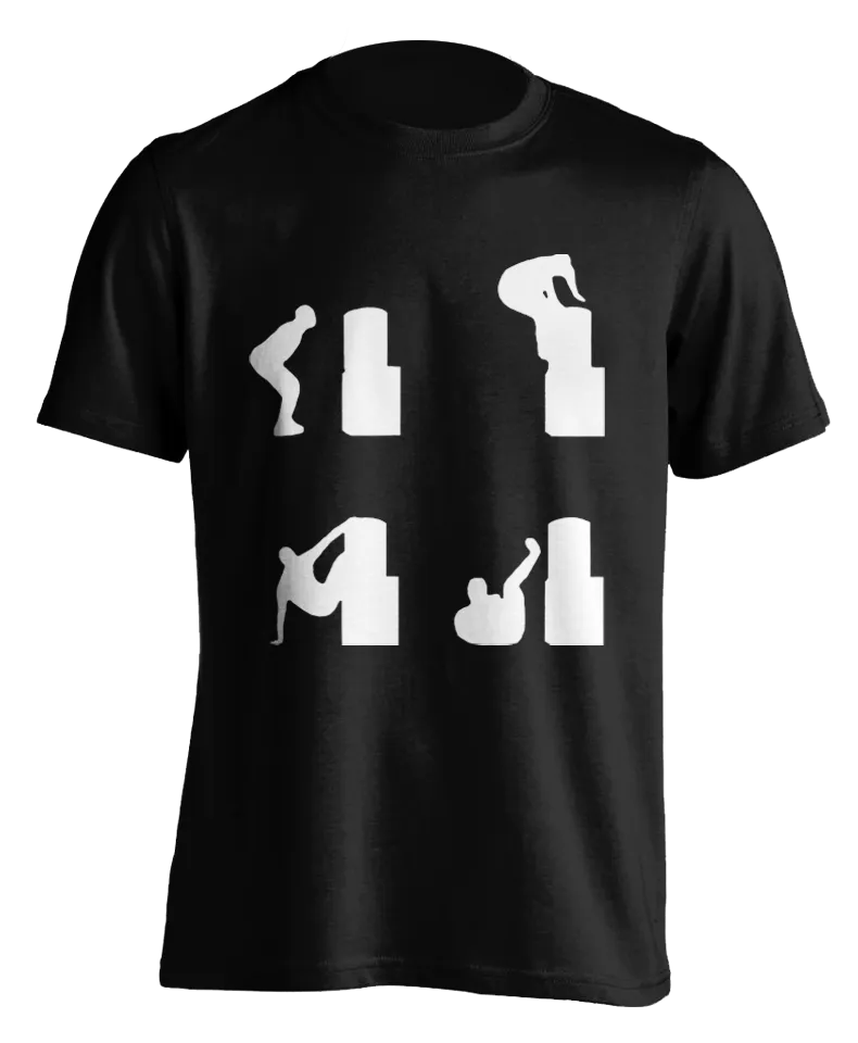 "Gym Fail - Box Jump" T-Shirt