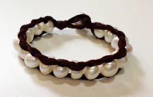 "Lily of the Valley" Freshwater Pearl Bracelet