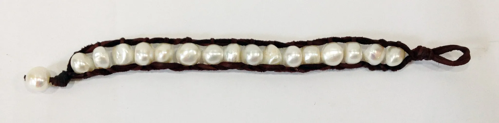 "Lily of the Valley" Freshwater Pearl Bracelet