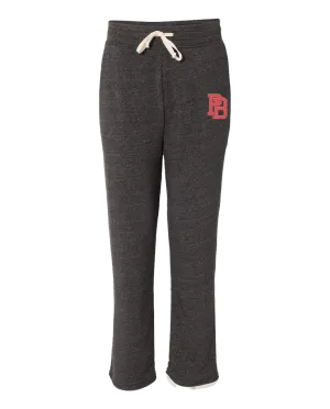 "PB MONOGRAM" Open Bottom Sweatpants
