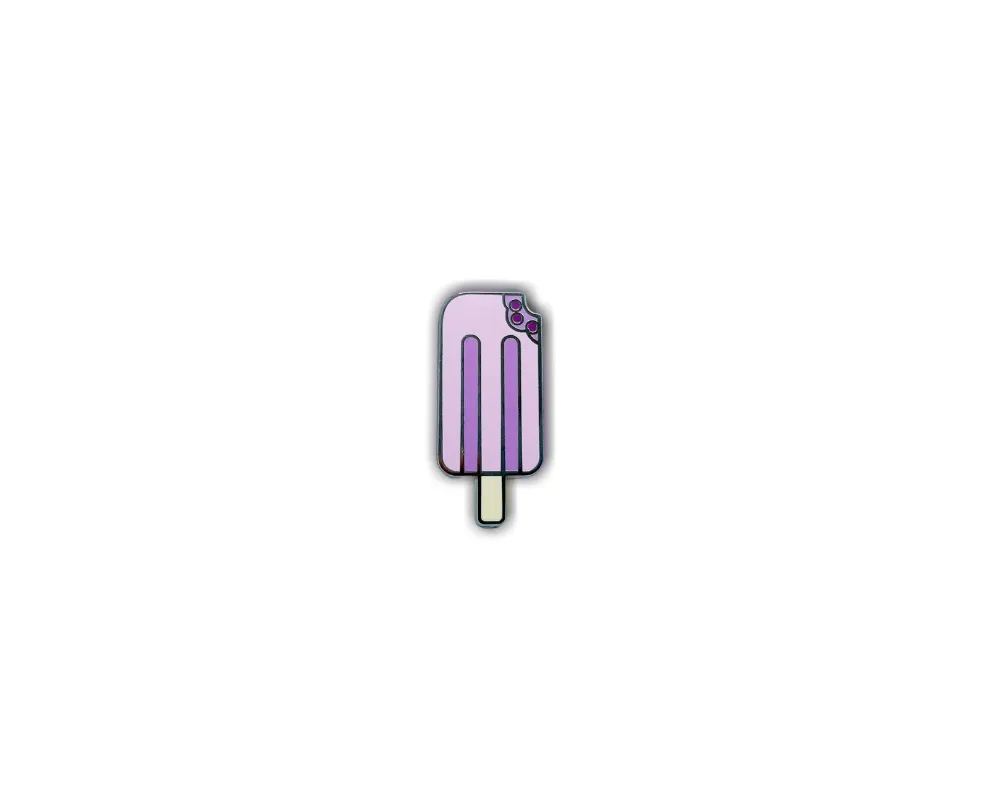 "Taro Ice Cream" Lapel Pin