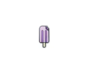 "Taro Ice Cream" Lapel Pin