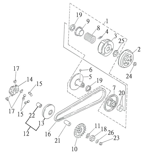 R100 Clutch