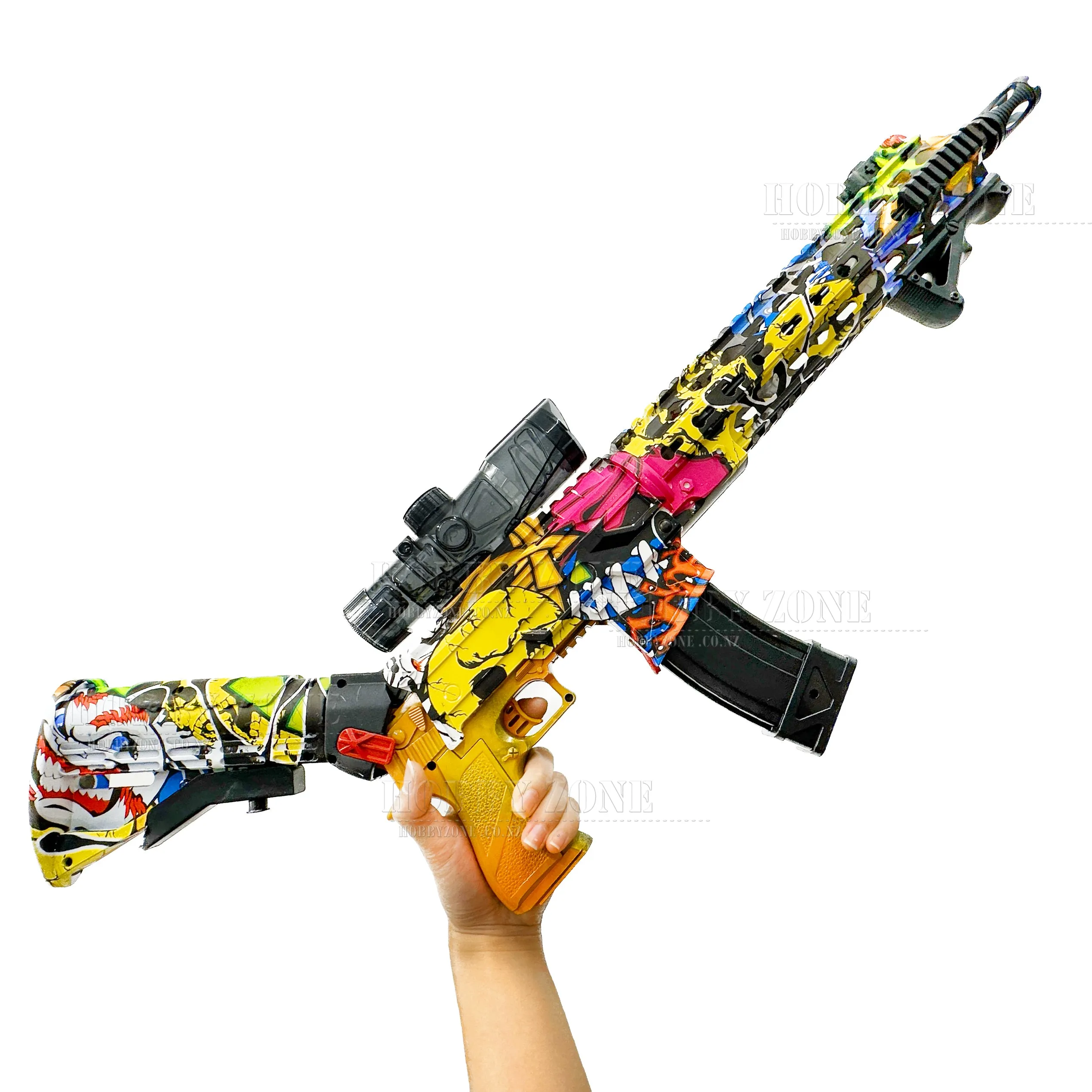 [R18 ] "Apricot Chicken" QML Evolution Graffiti Gel Ball Blaster [ID Check Required]