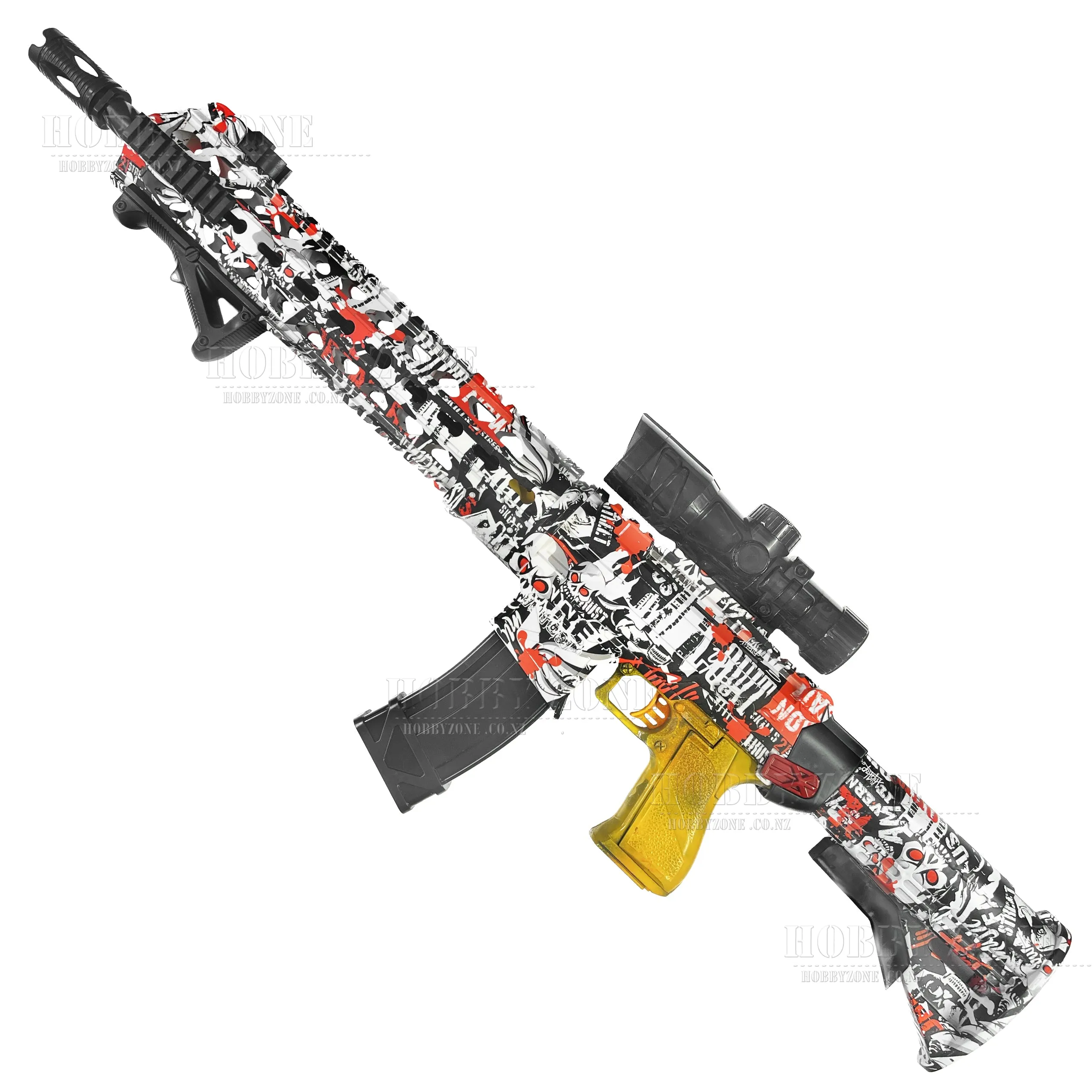 [R18 ] "Tomato Crostini" QML Evolution Graffiti Gel Ball Blaster [ID Check Required]