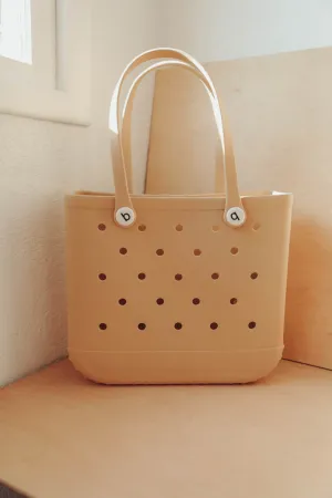 Rae: Down Bad Carry All Bag in Beige