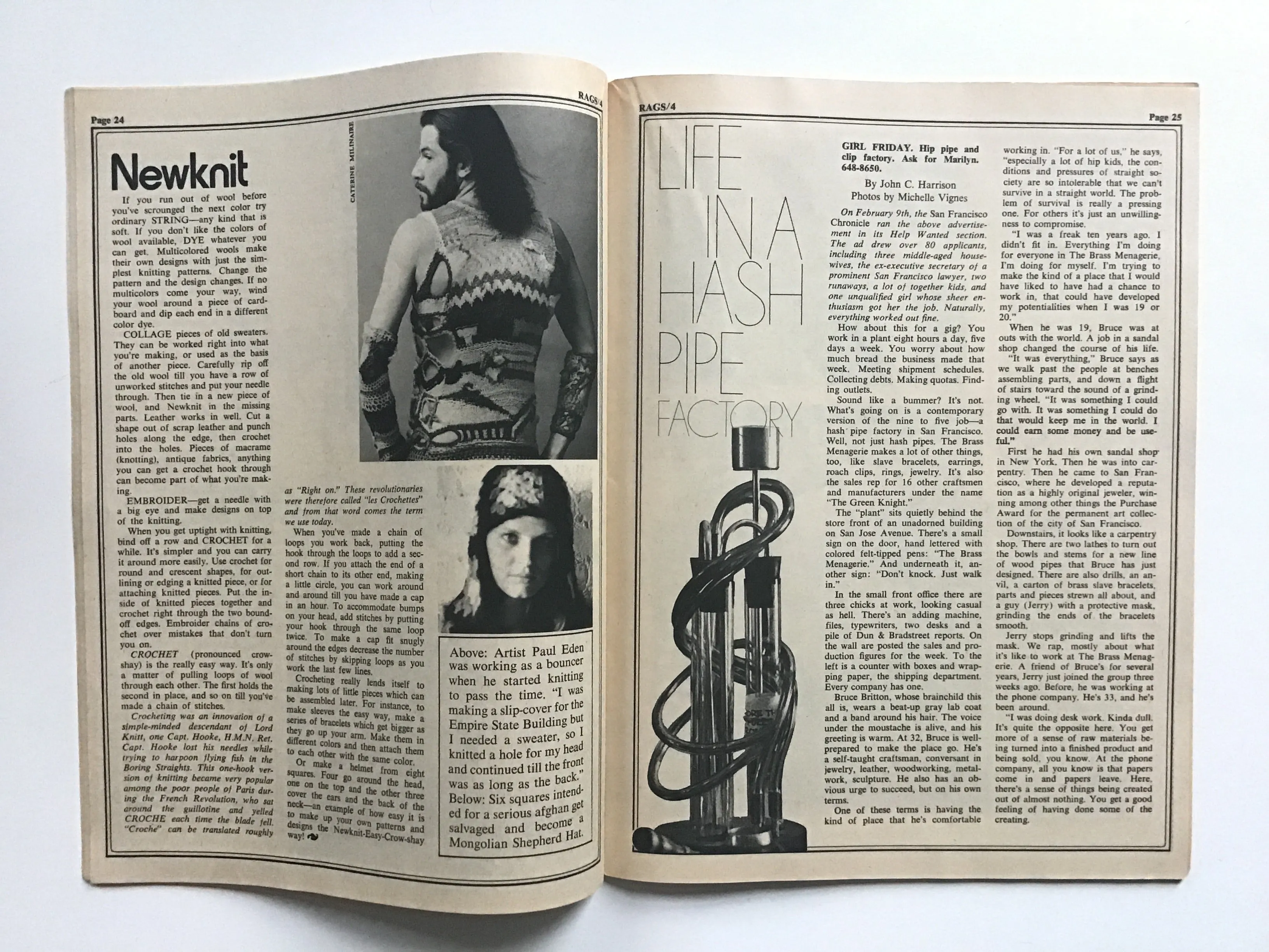 Rags magazine September 1970