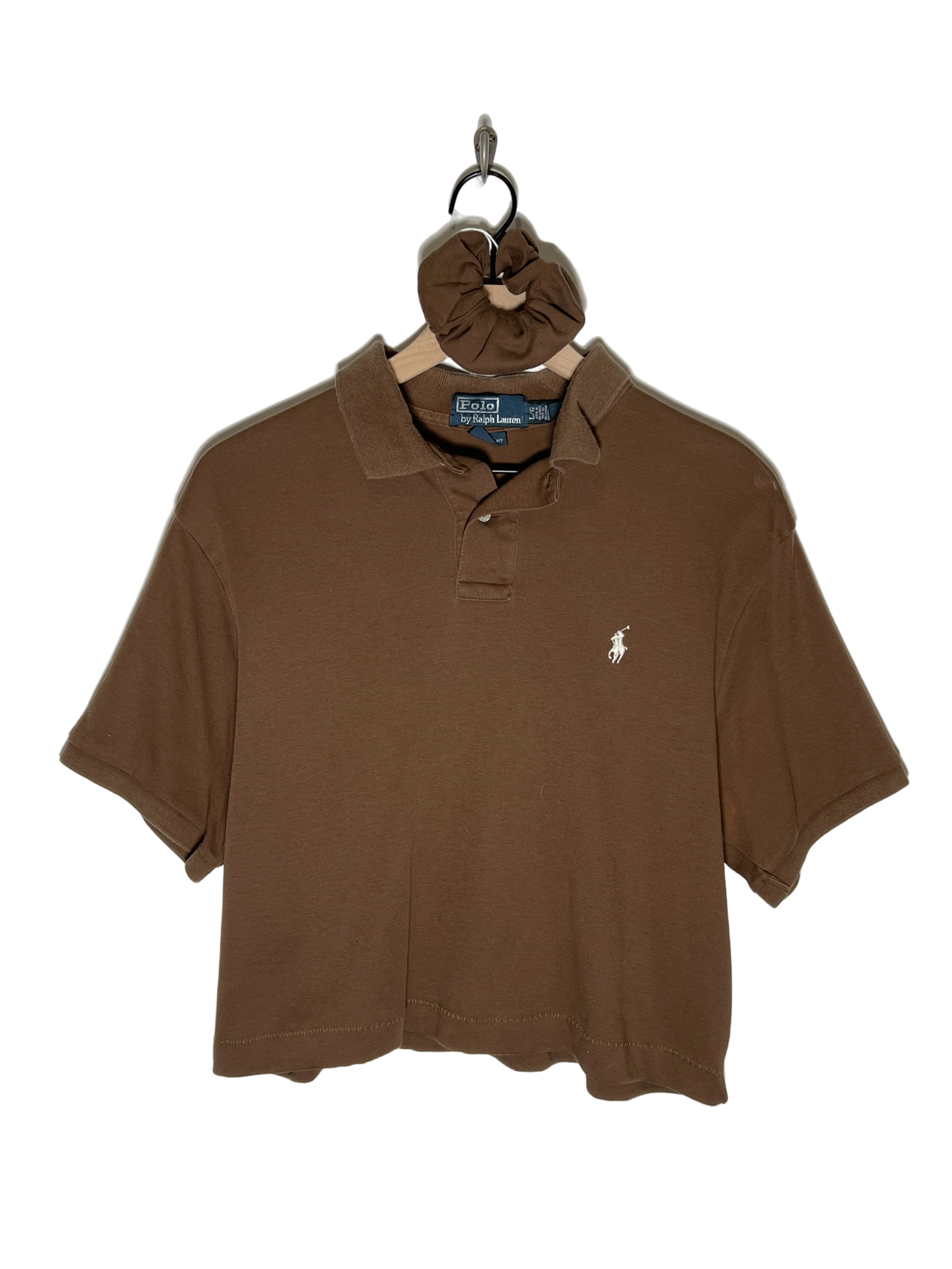 Ralph Lauren Brown Polo Crop Set (L/XL)