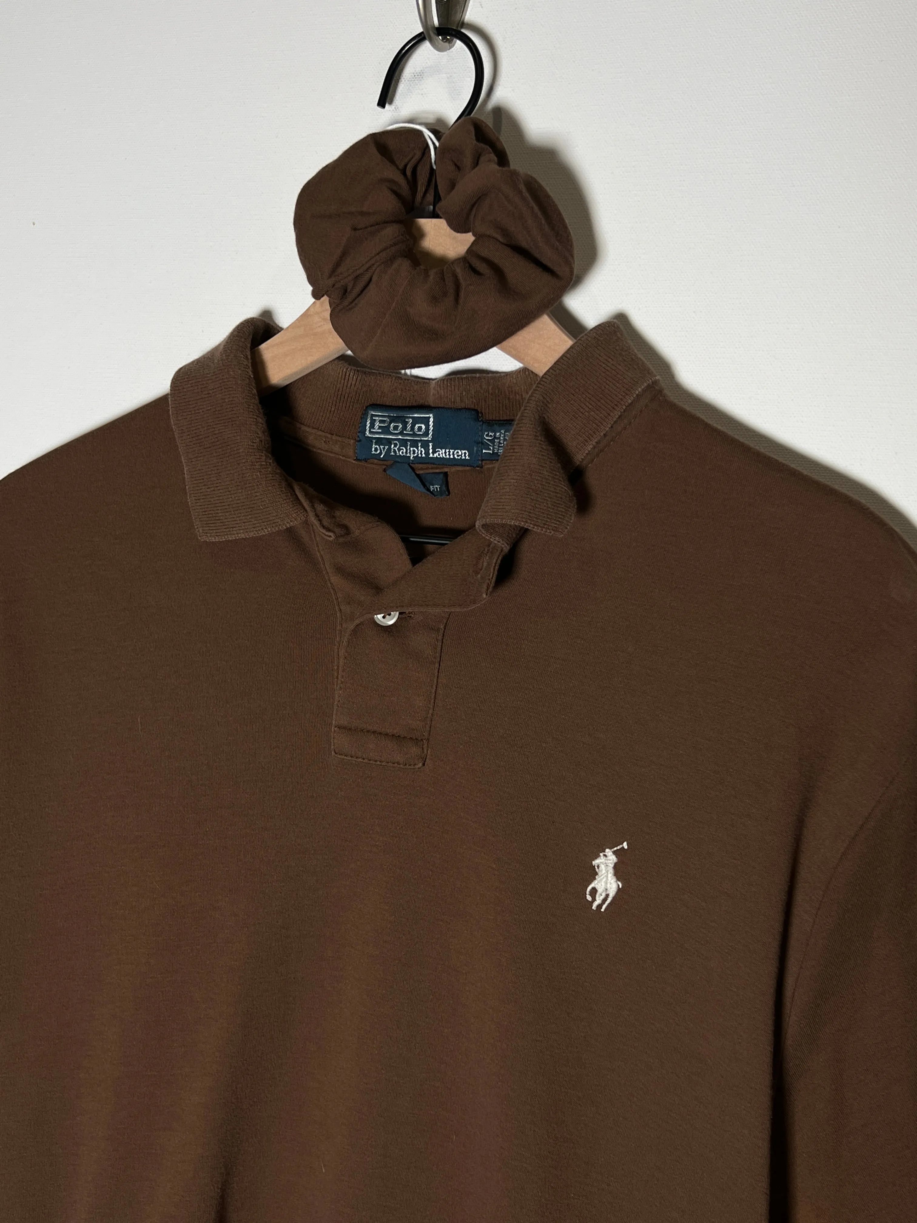 Ralph Lauren Brown Polo Crop Set (L/XL)