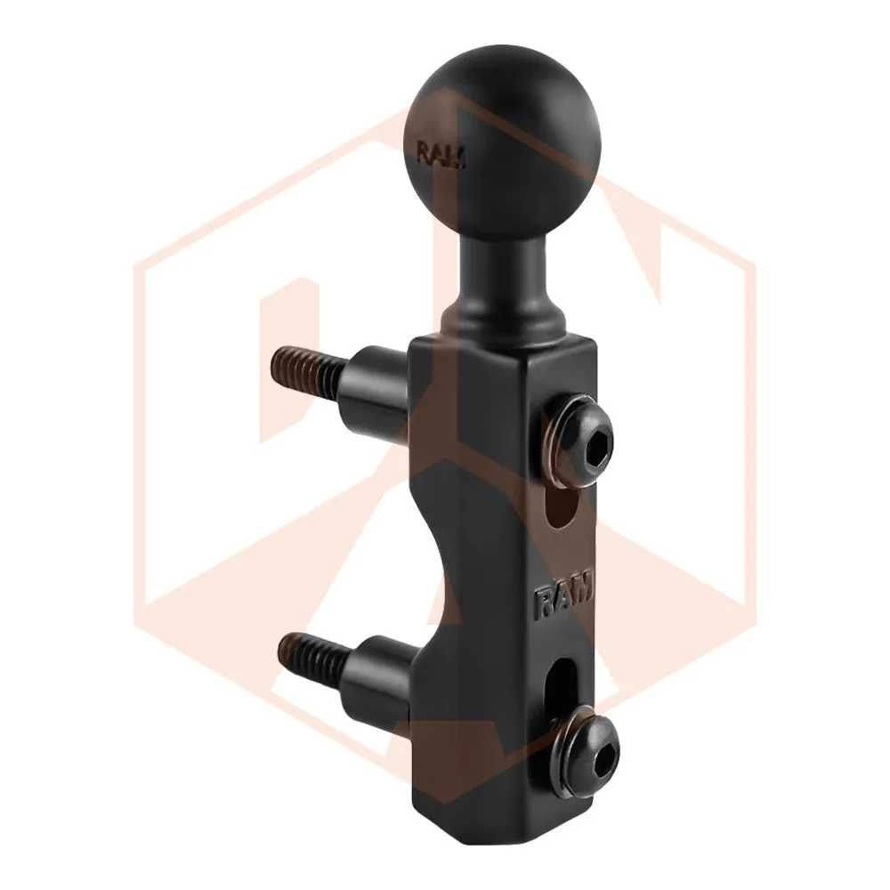 RAM Motorcycle Brake/Clutch Reservoir Base with 1" Ball