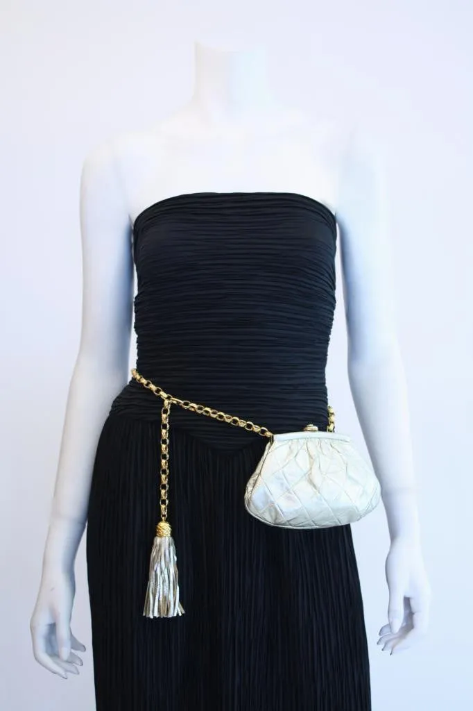Rare Vintage CHANEL Belt Bag and Belt