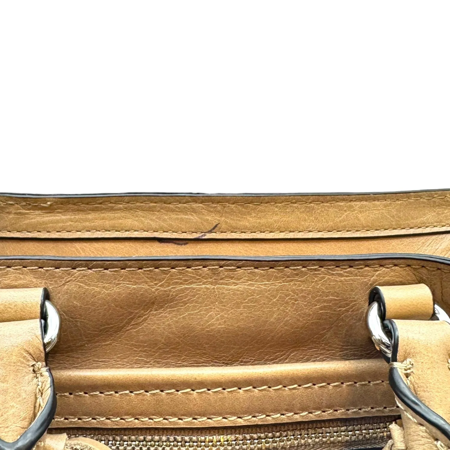 REBECCA MINKOFF Regan Satchel - Camel