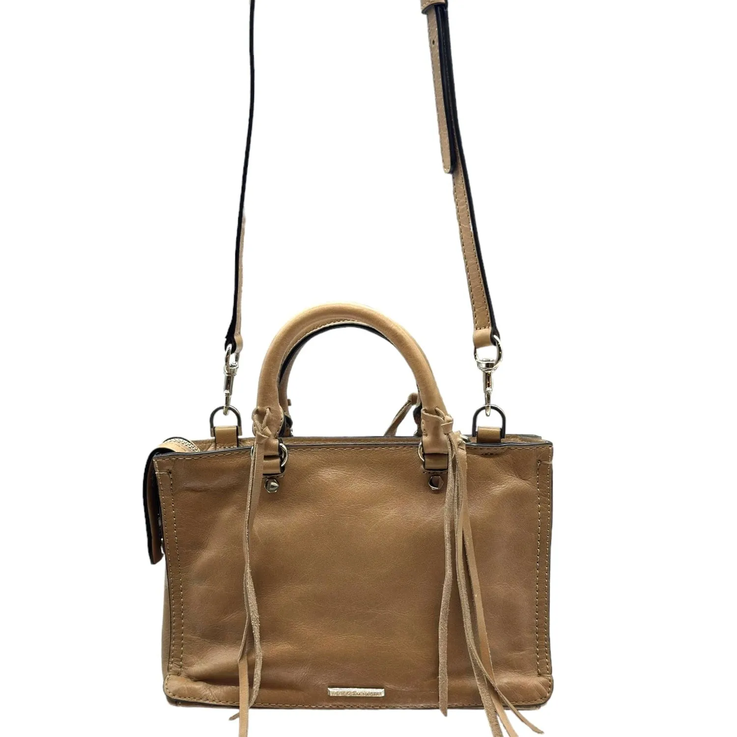 REBECCA MINKOFF Regan Satchel - Camel
