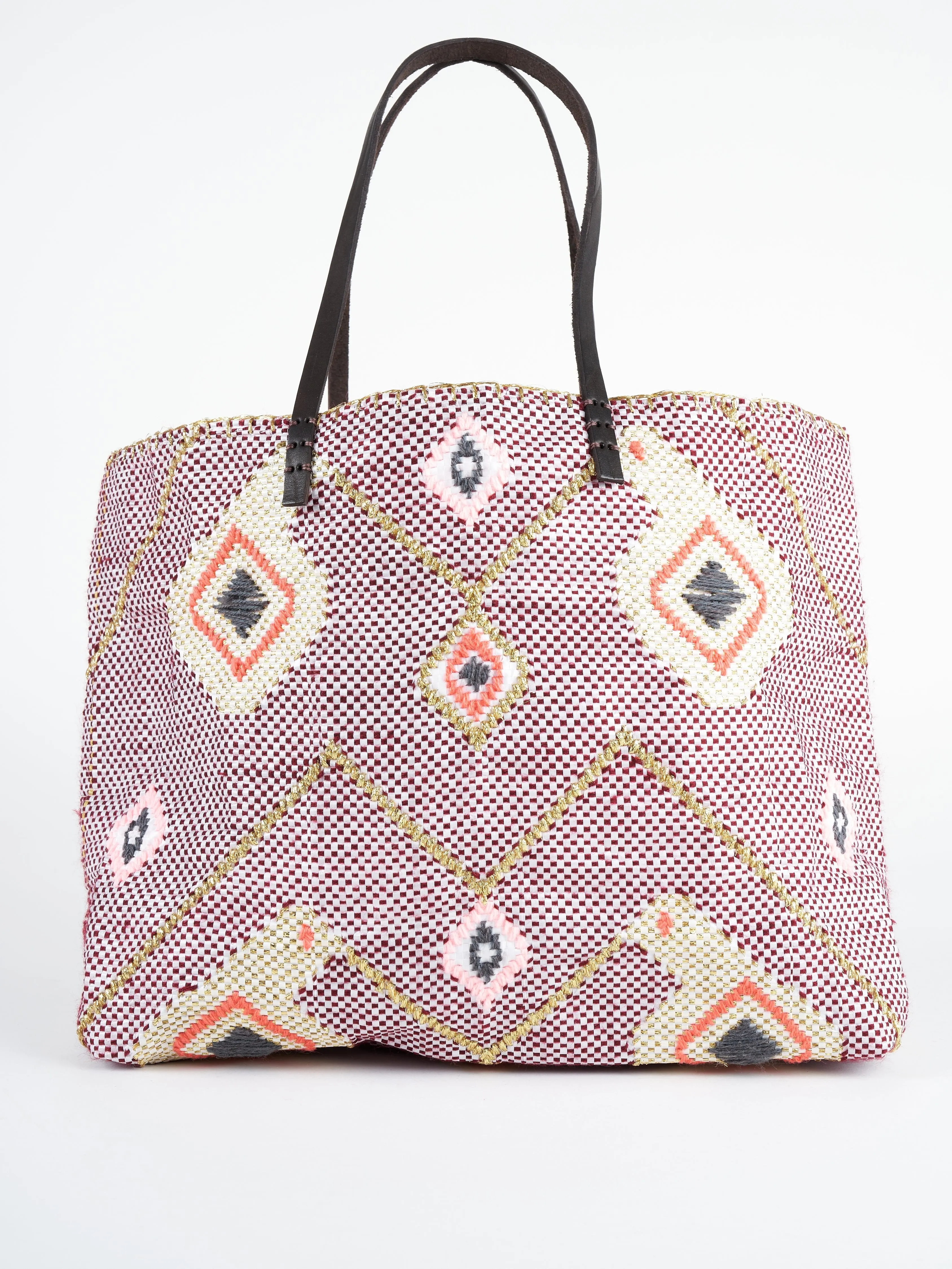recycled bag - purple