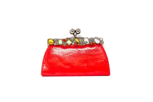 Red Clutch Purse